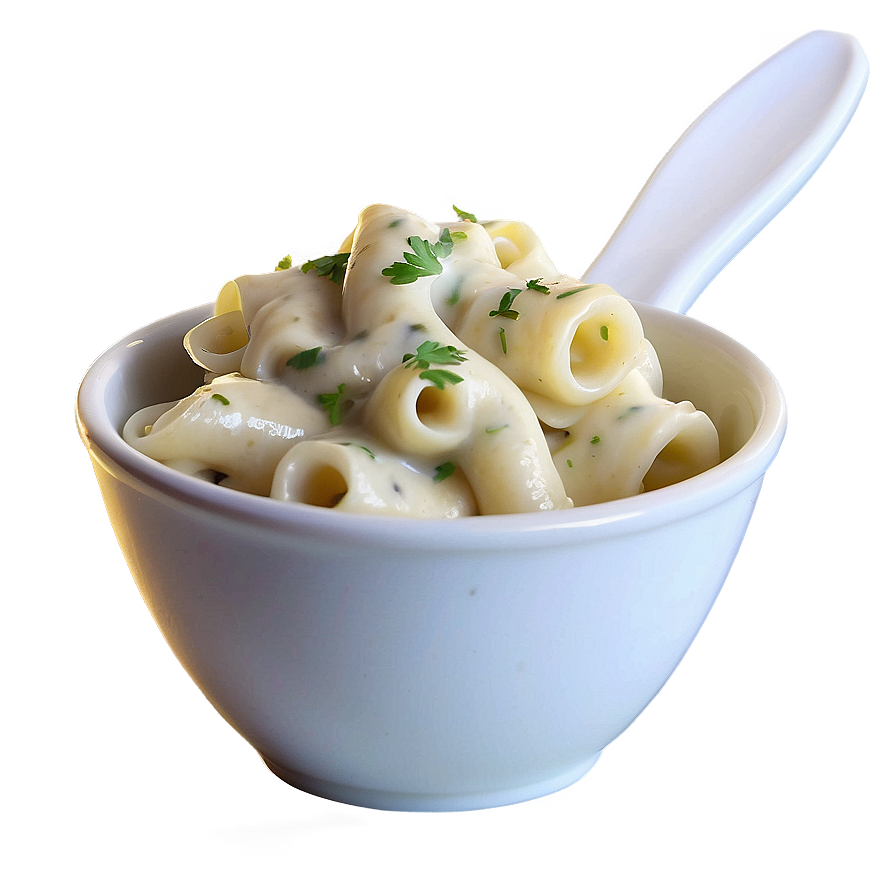 Pasta In White Sauce Png Dfp3