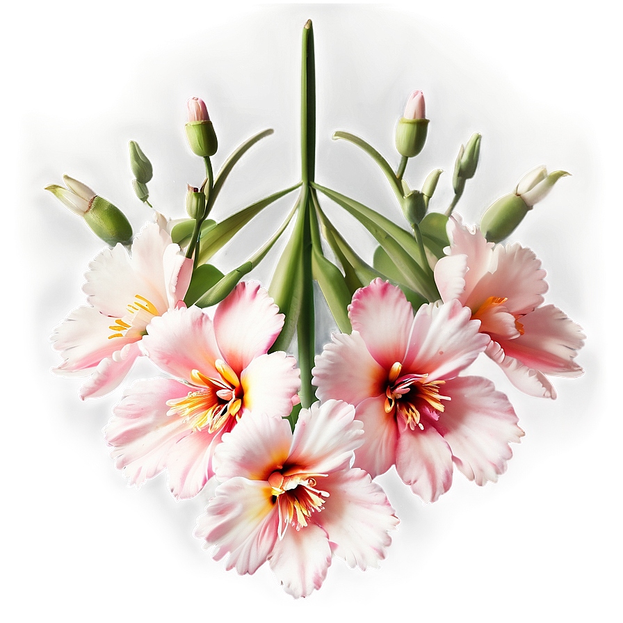 Pastel Aesthetic Flowers Png 06282024