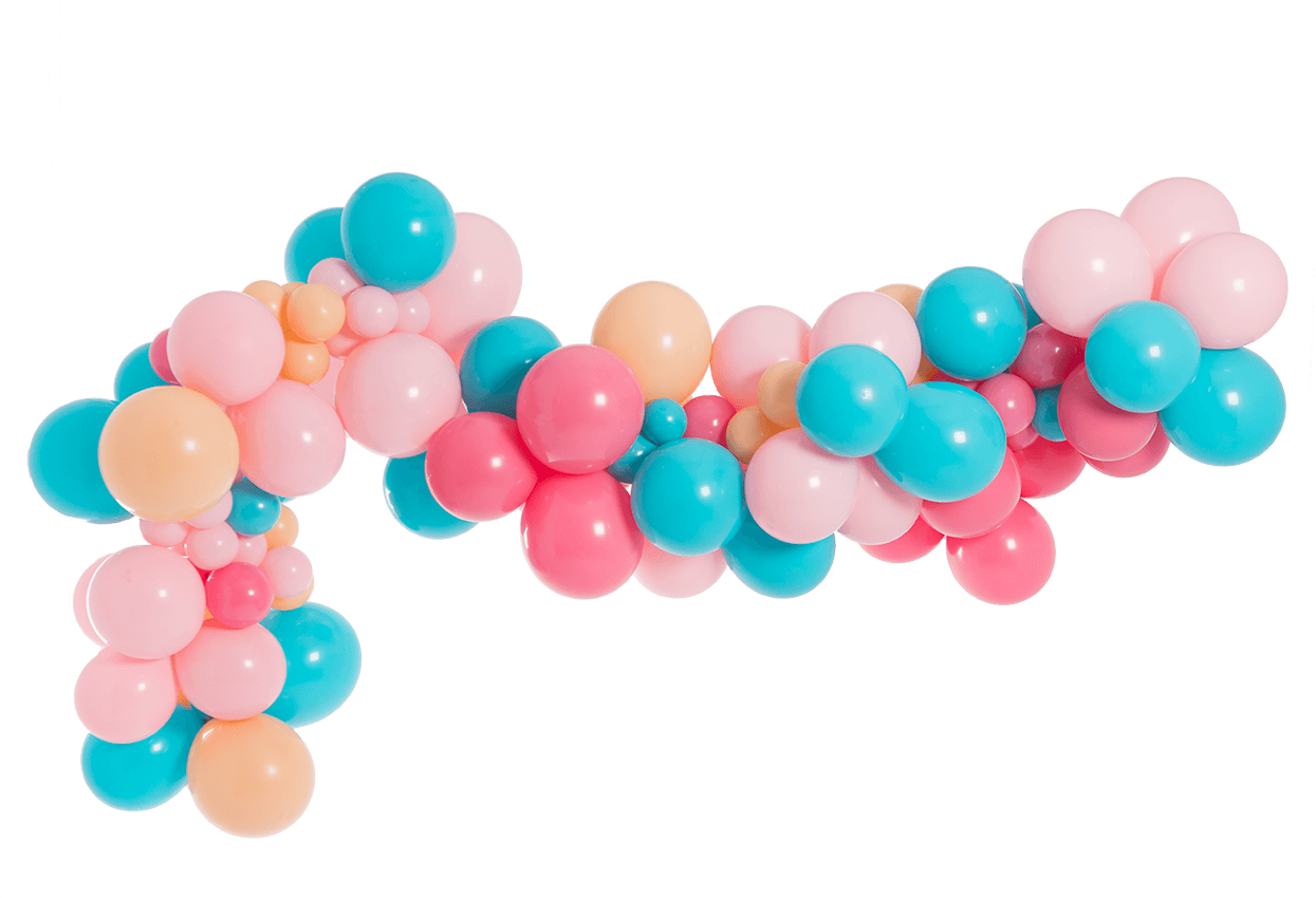 Pastel Balloon Garland