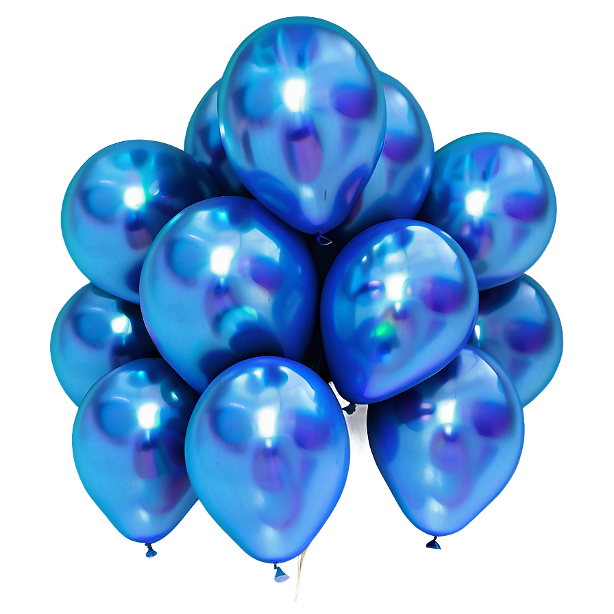 Pastel Blue Balloons Png Yyh