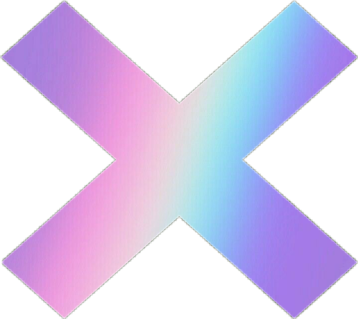 Pastel Cross Gradient Background