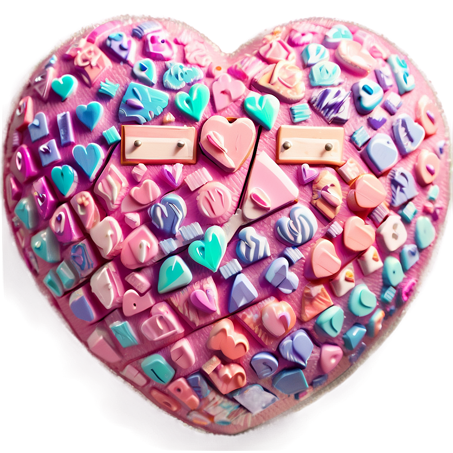 Pastel Cute Heart Png Wjn