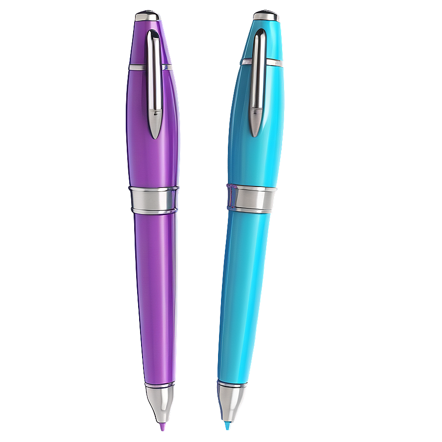 Pastel Flair Pen Png 77