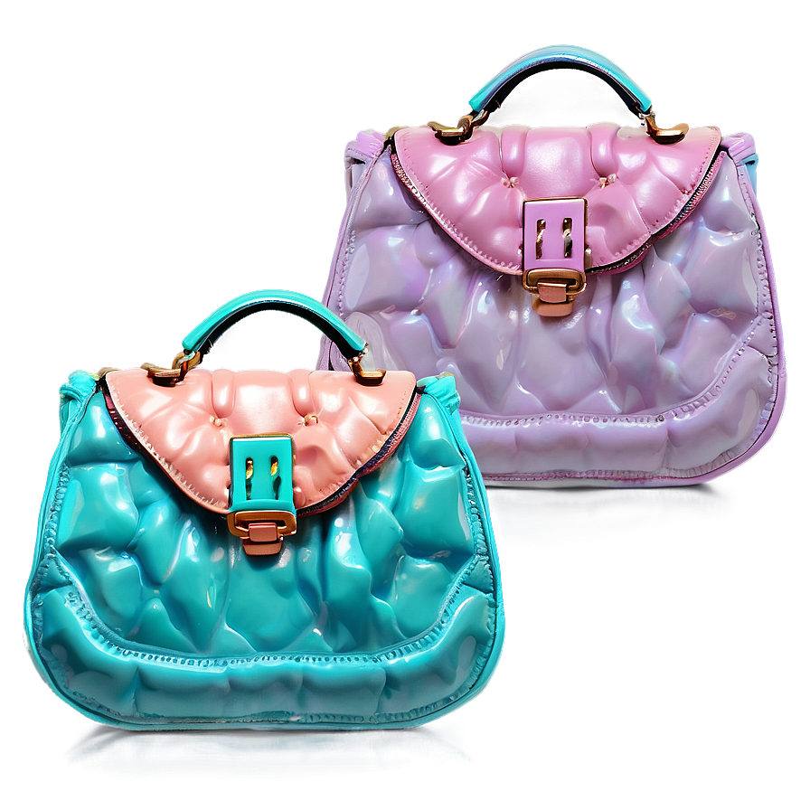 Pastel Handbag Png Bss