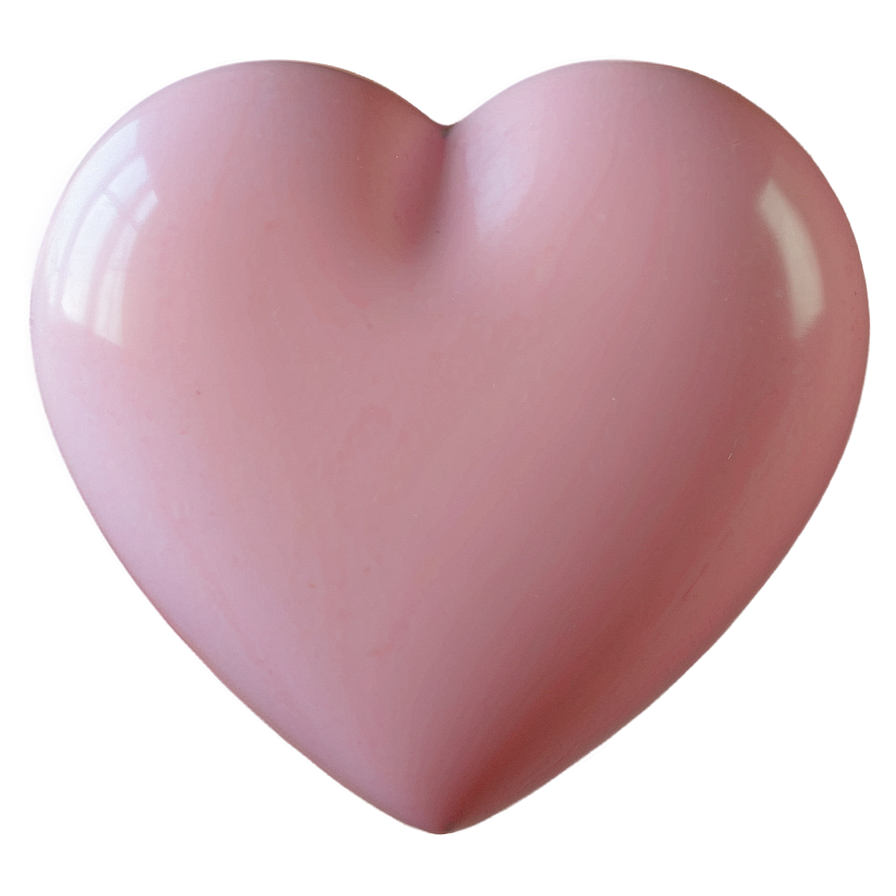 Pastel Pink Heart Emoji Png 36