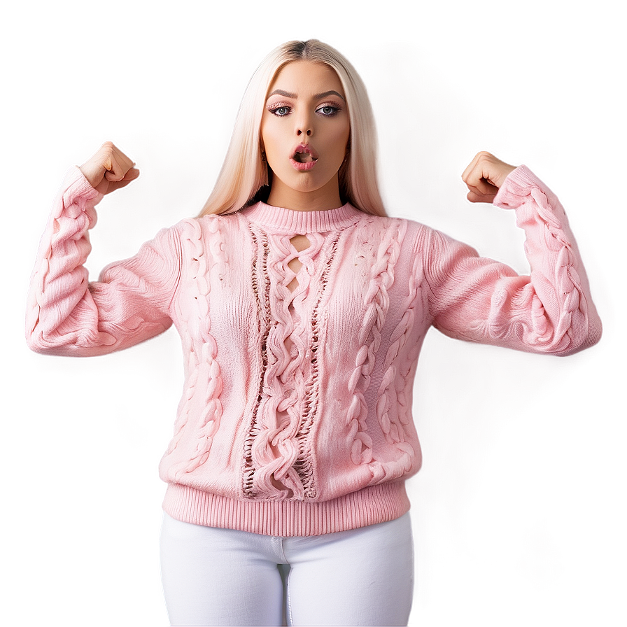 Pastel Pink Sweater Png Riw35