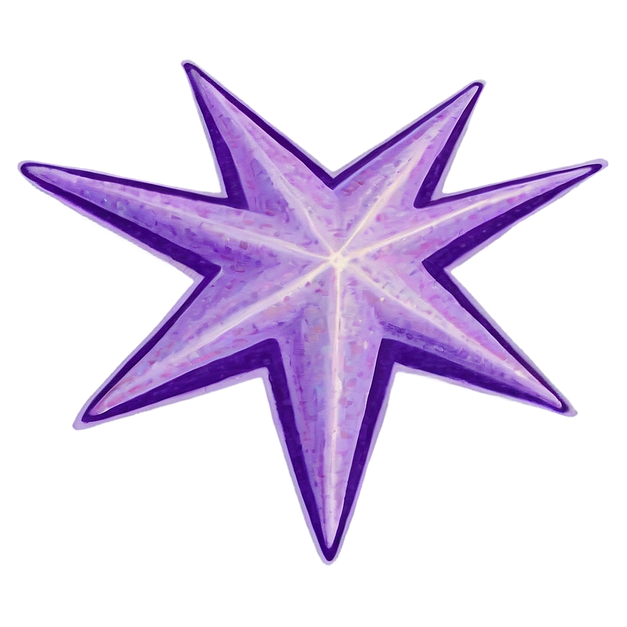 Pastel Purple Star Png Esa