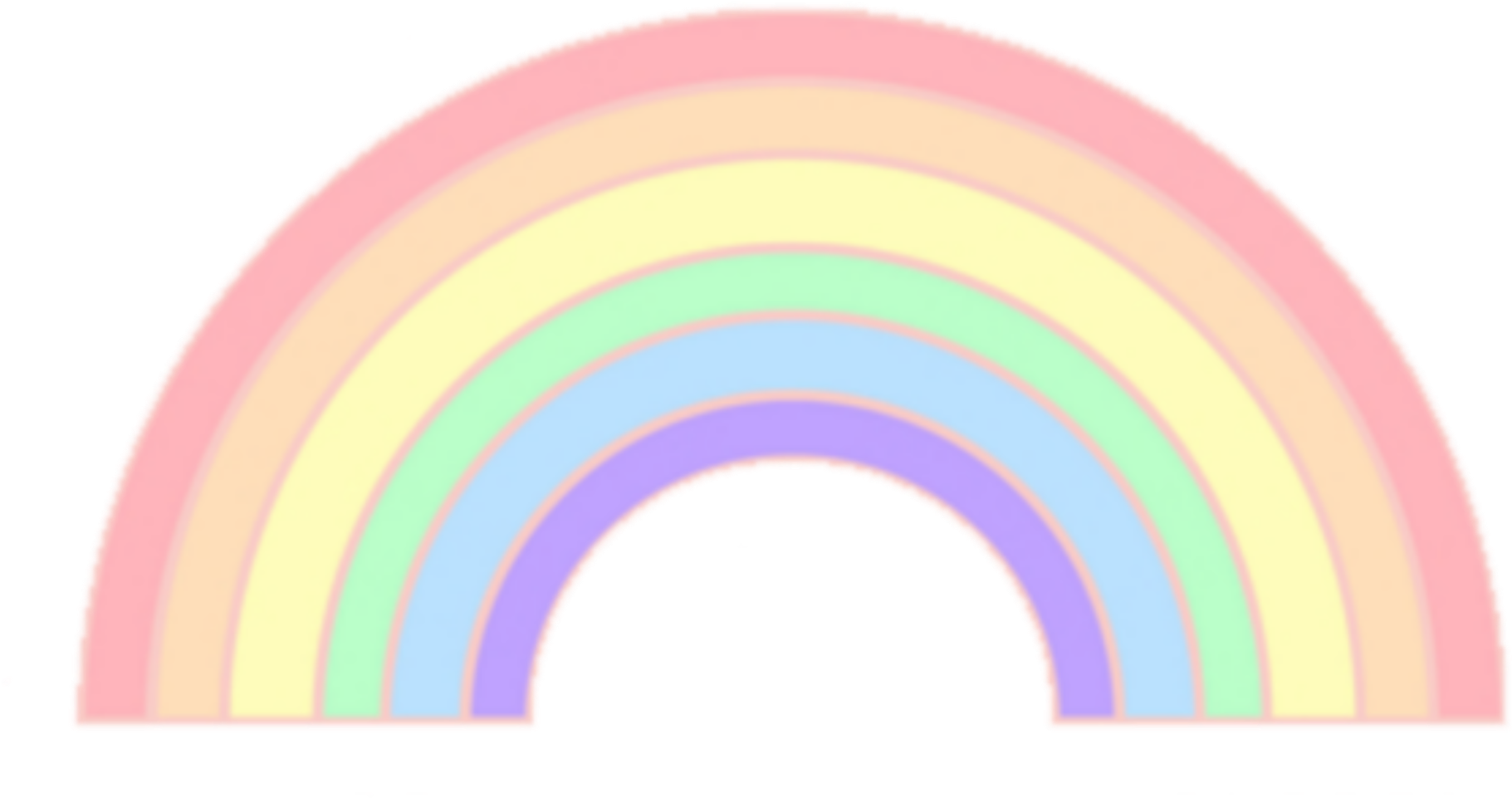 Pastel Rainbow Arch