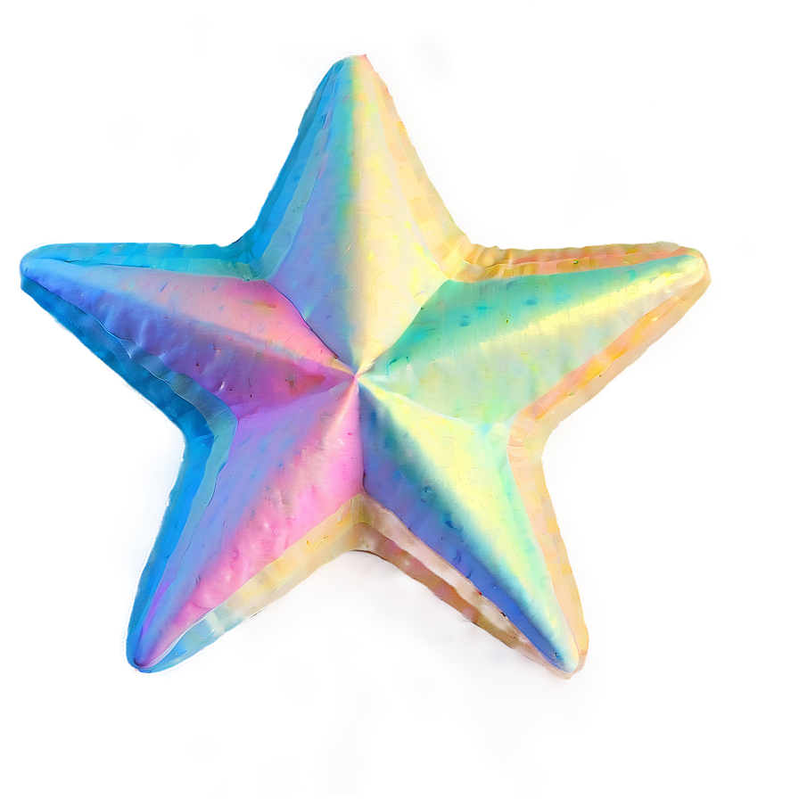 Pastel Rounded Star Png Ejs