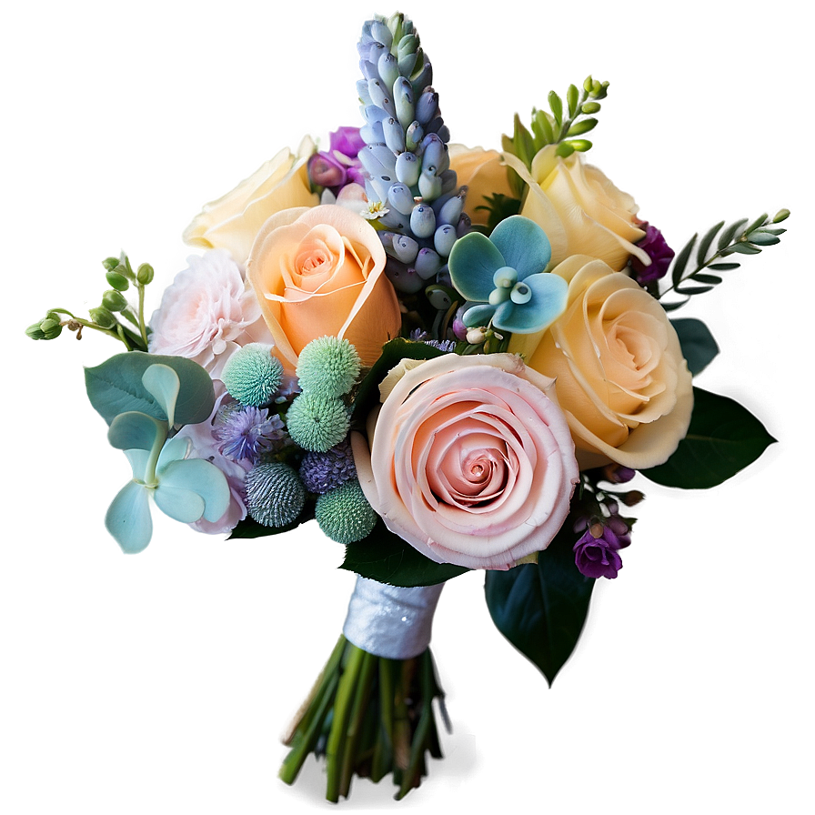 Pastel Wedding Bouquets Png Qdp