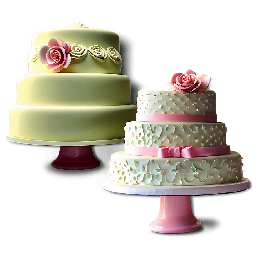 Pastel Wedding Cake Png 06122024