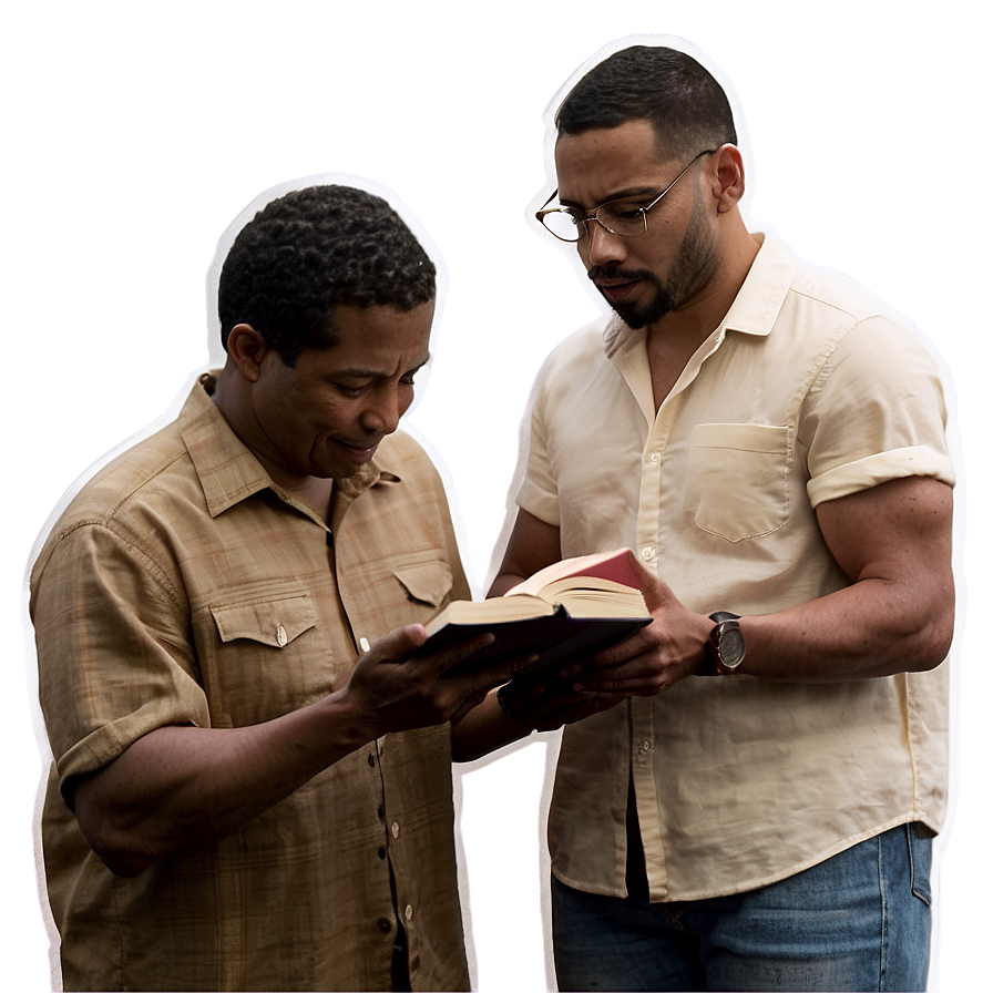 Pastor And Bible Study Png Jge