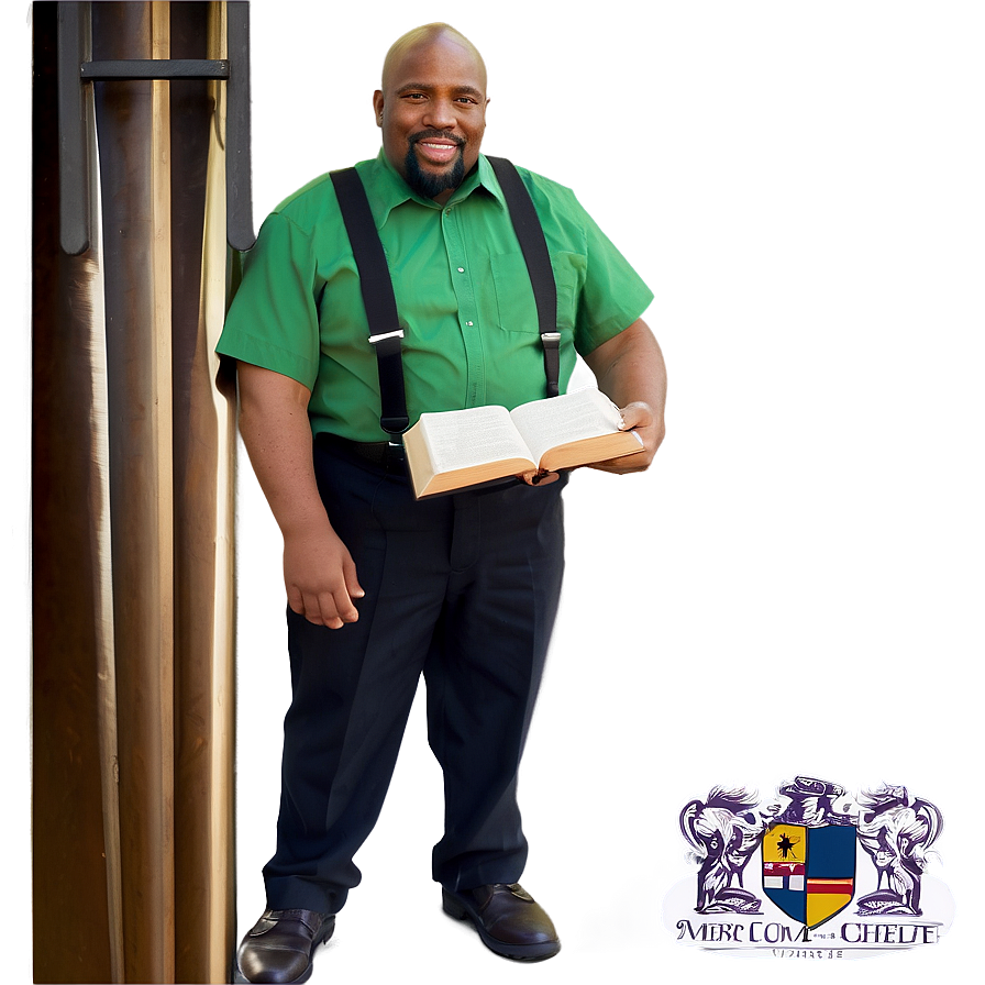 Pastor With Bible Png 97