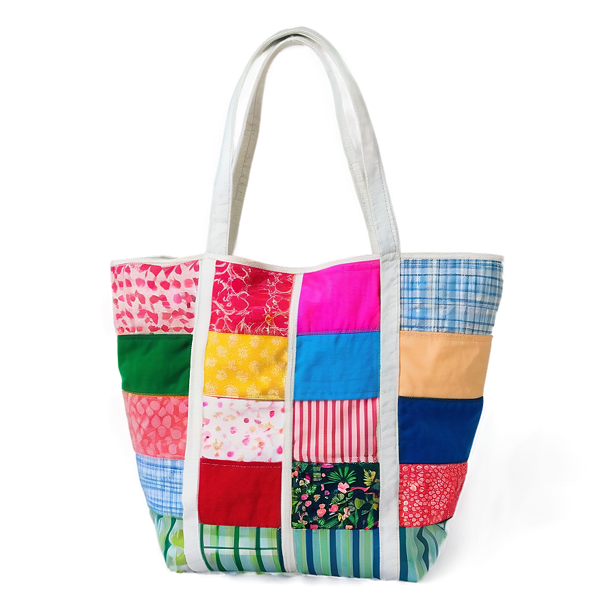 Patchwork Tote Bag Png 05252024