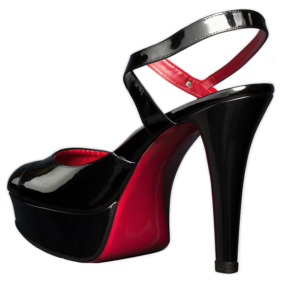 Patent Leather Heel Png 06262024