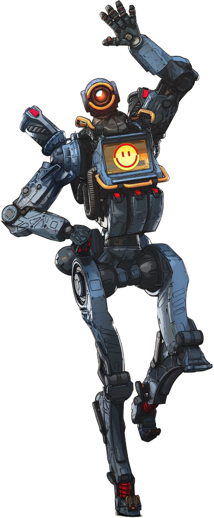 Pathfinder Apex Legends - Apex Legends Pathfinder Art, HD Png Download PNG with transparent background