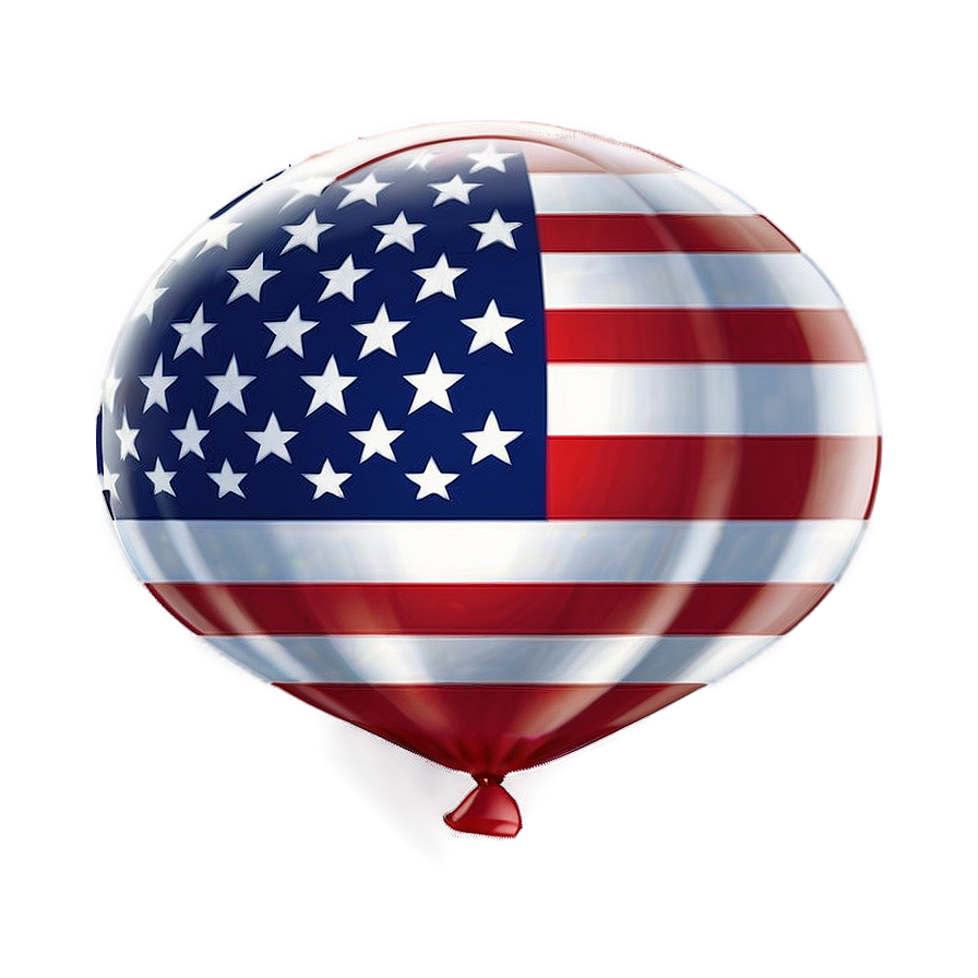 Patriotic Balloons 4th Of July Png Olc