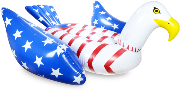 Patriotic Eagle Pool Float