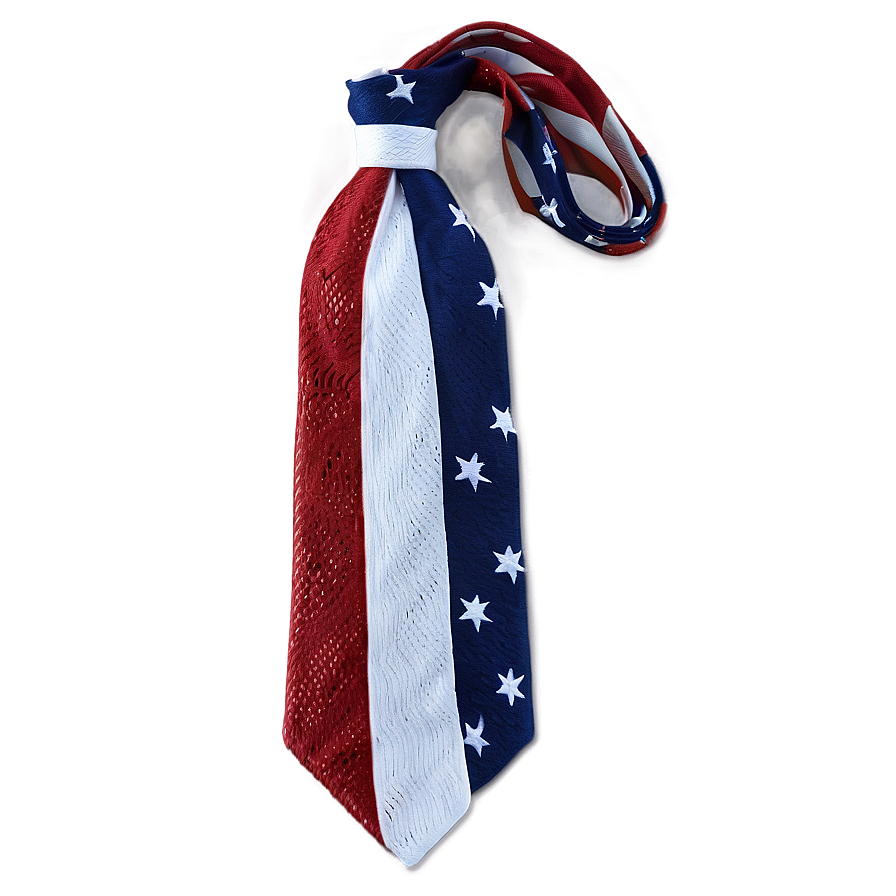 Patriotic Flag Tie Png 05242024