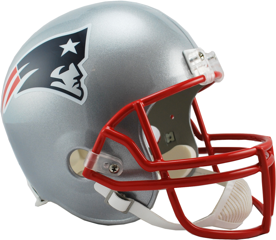 New England Patriots Vsr4 Replica Helmet - New England Patriots Helmet, HD Png Download PNG with transparent background