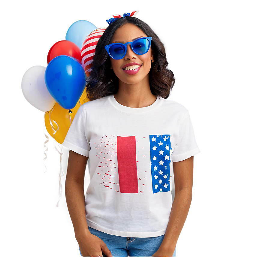 Patriotic Graphic Tee Png 06272024