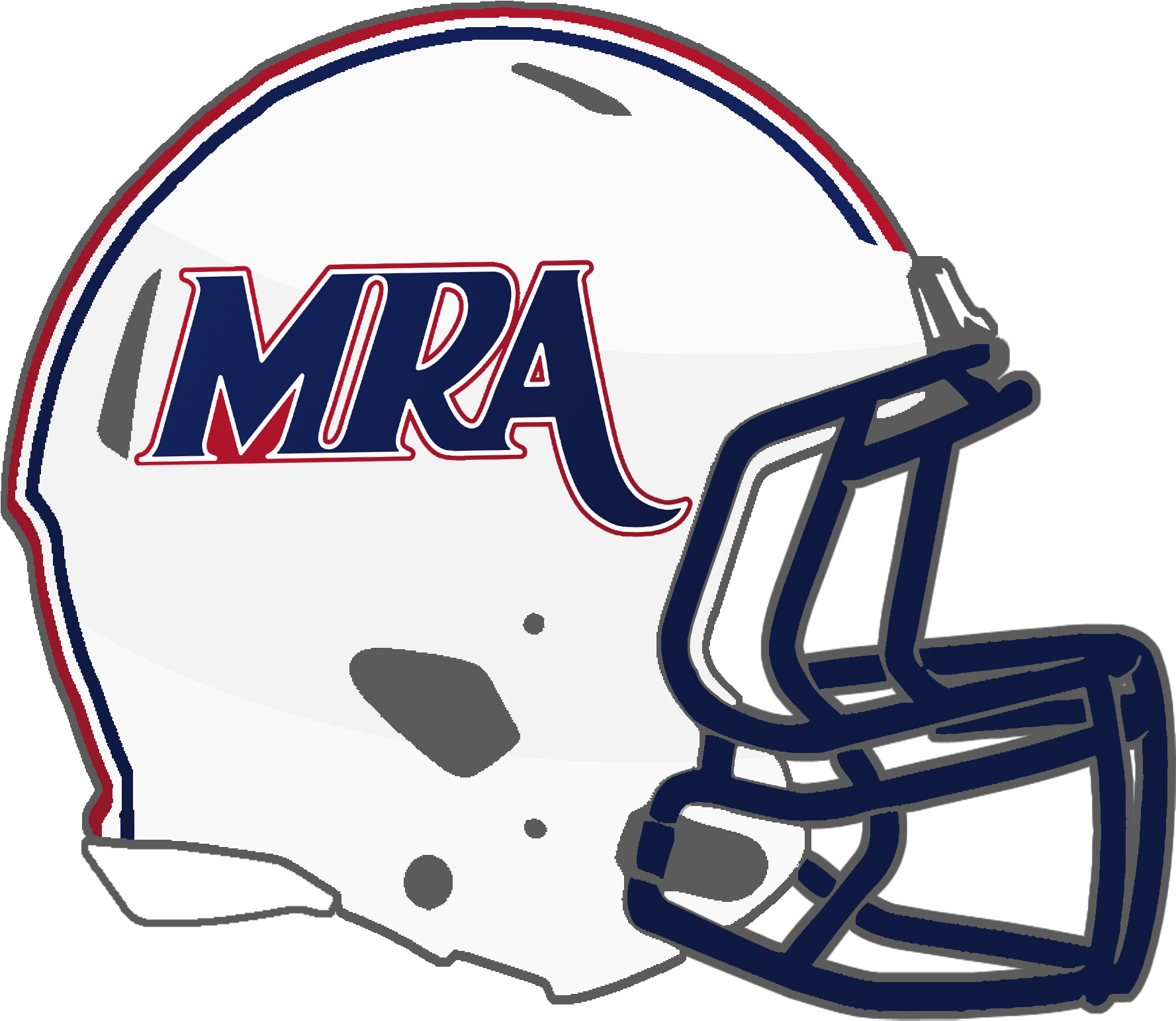 Patriotic Sports Helmet Graphic