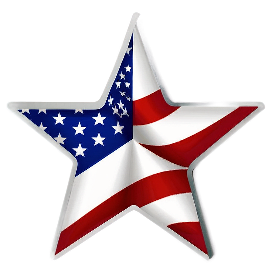 Patriotic Star Pattern Png Ois