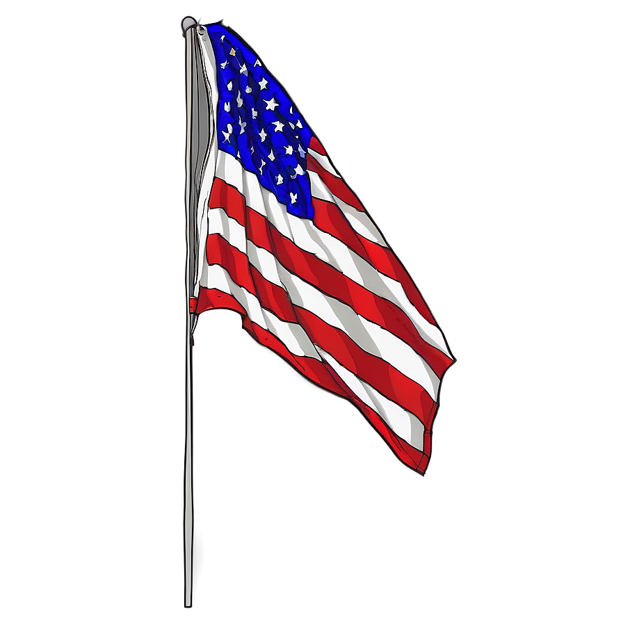 Patriotic Usa Flag Png 06212024