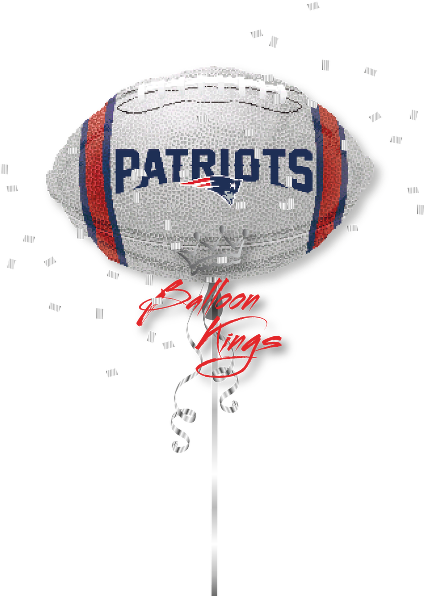 Patriots Football Balloon Decoration