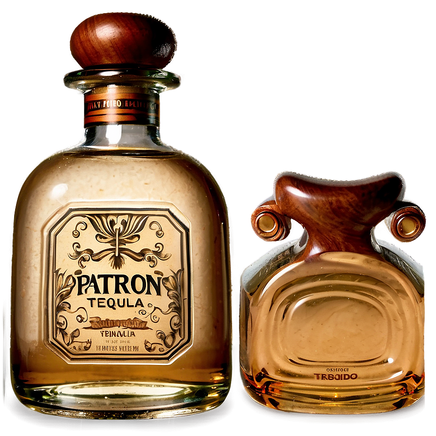 Patron Reposado Tequila Bottle Png Dad94