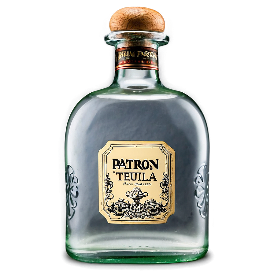 Patron Tequila Bottle Png 06292024