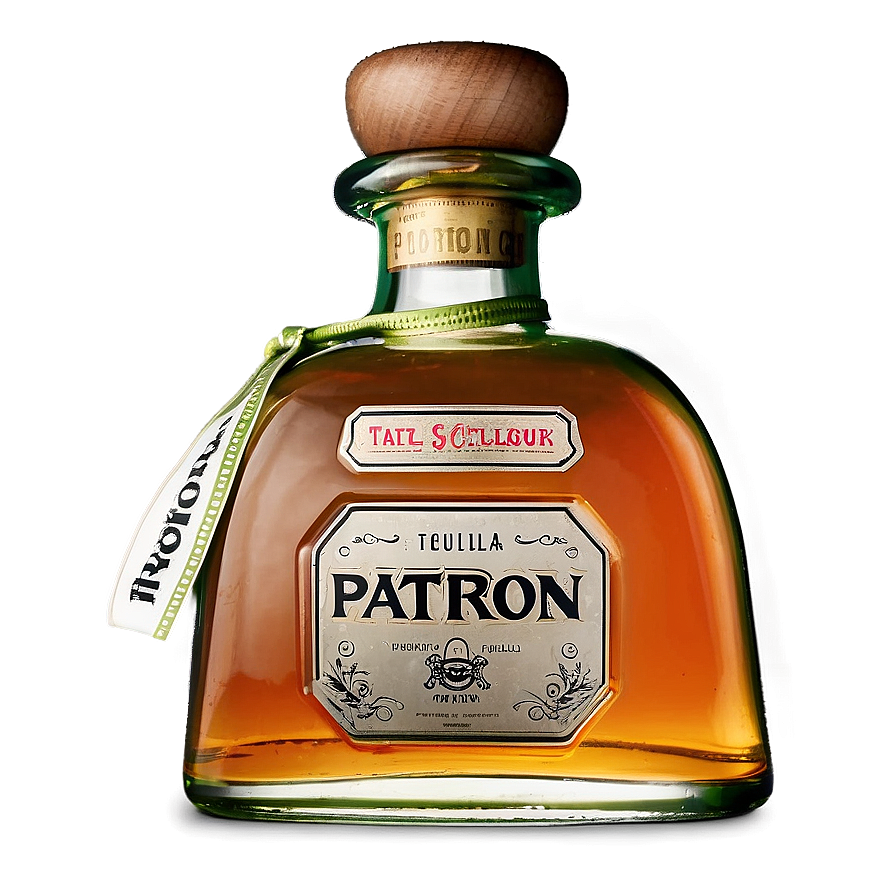 Patron Tequila Distillery Bottle Png Hao1