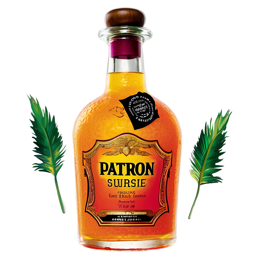 Patron Tequila Sunrise Png Jll22