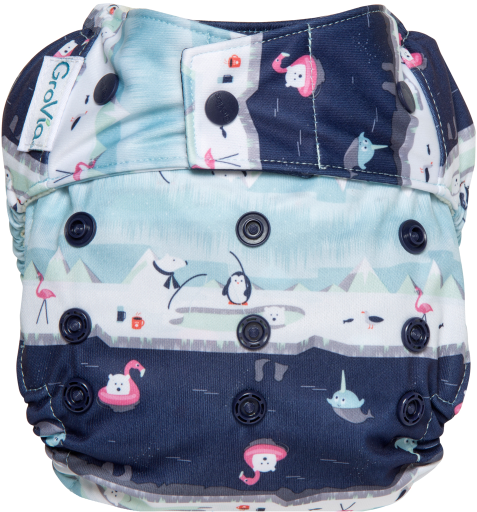 Patterned Cloth Diaper