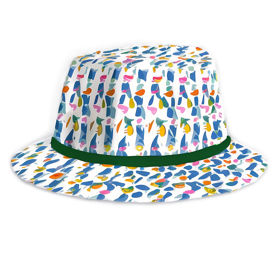 Patterned Fishing Hat Png Ier