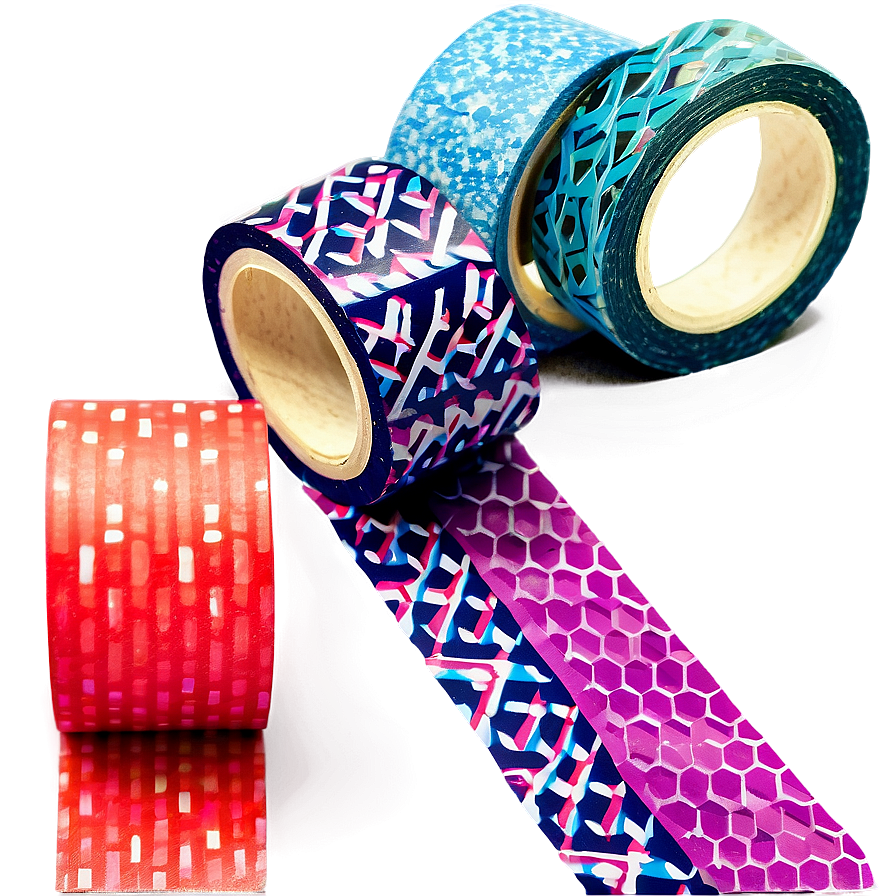 Patterned Washi Tape Png Rfm31