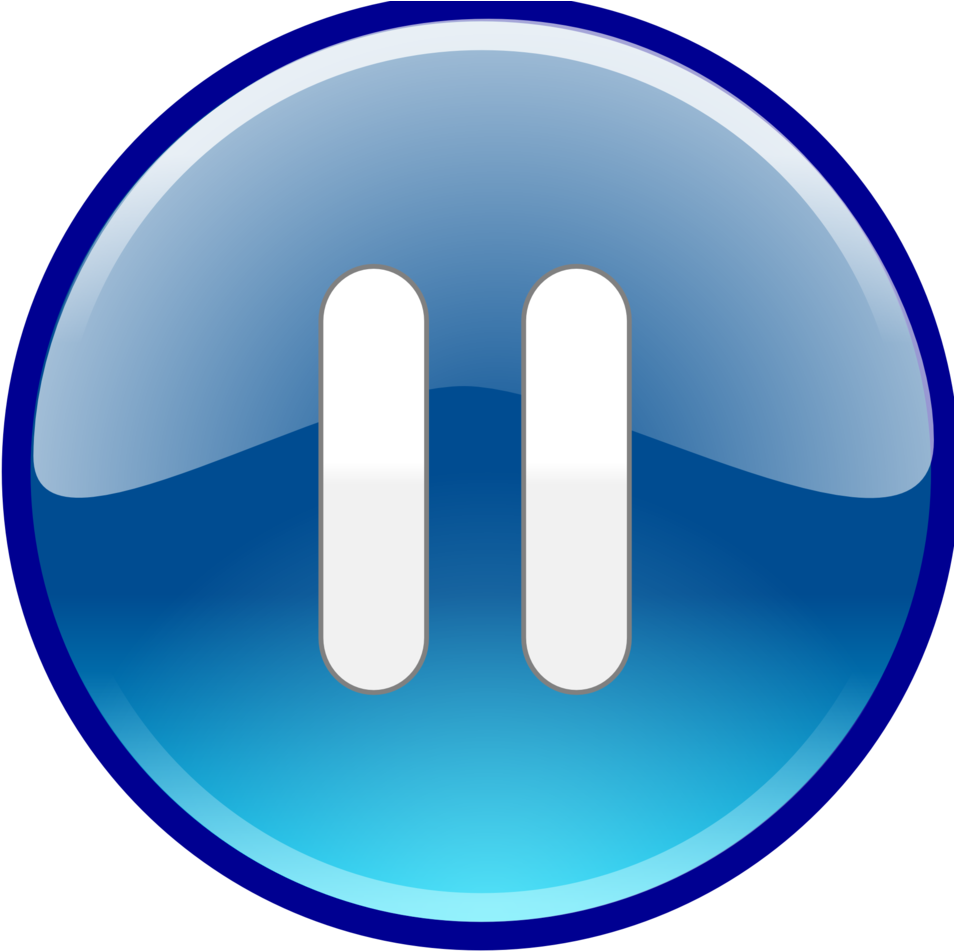 Pause Button Icon PNG with transparent background