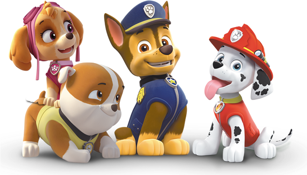 Paw Patrol Characters Chaseand Friends