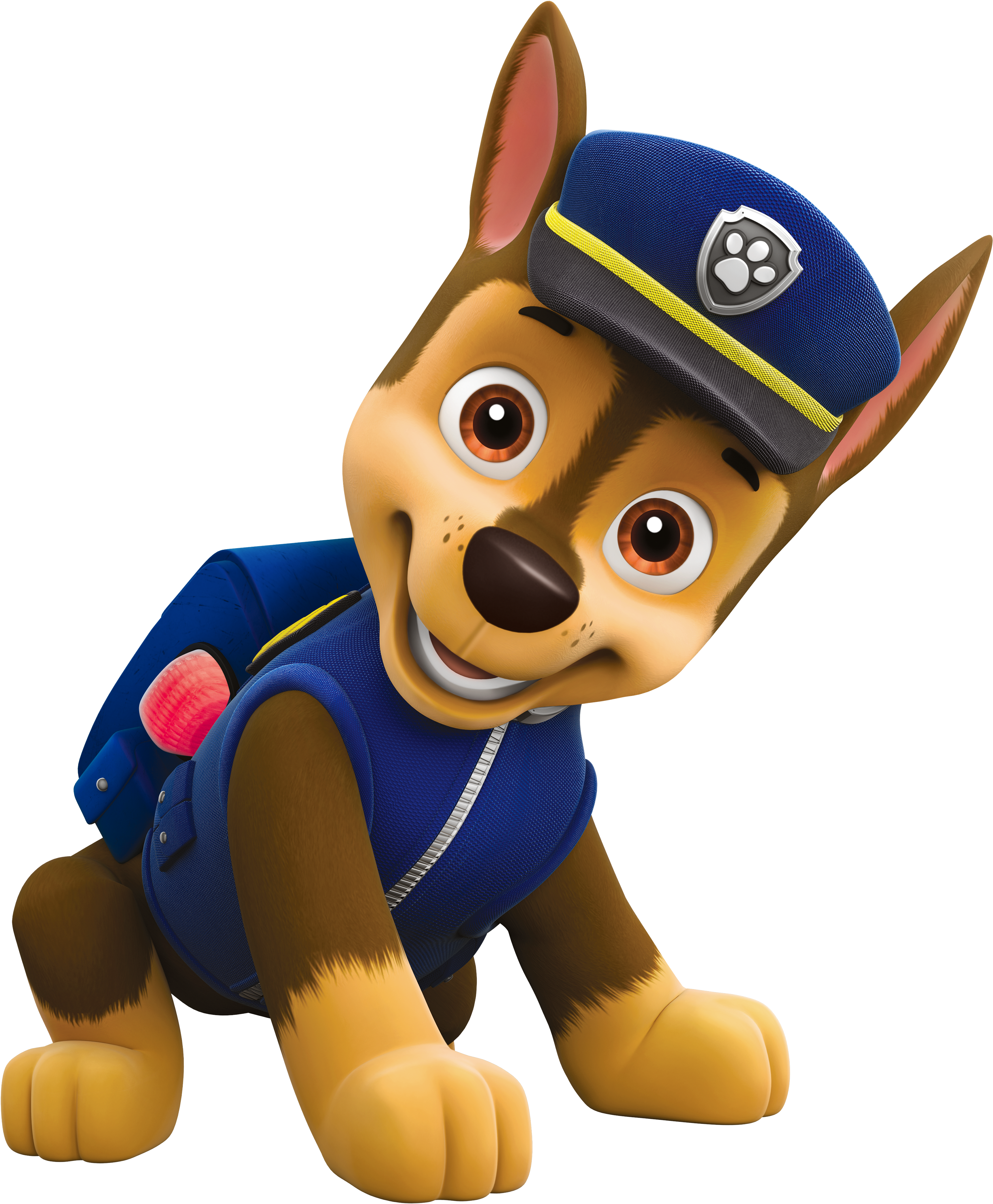 Paw Patrol Characters Png - Chase Paw Patrol Hd, Transparent Png PNG image with a transparent background, free high-resolution download