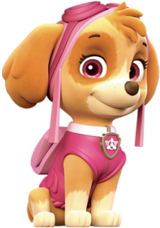 Paw Patrol Skye Character Pose