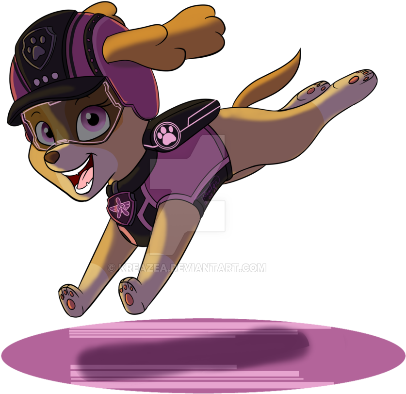 Paw Patrol Skye Flying Clipart