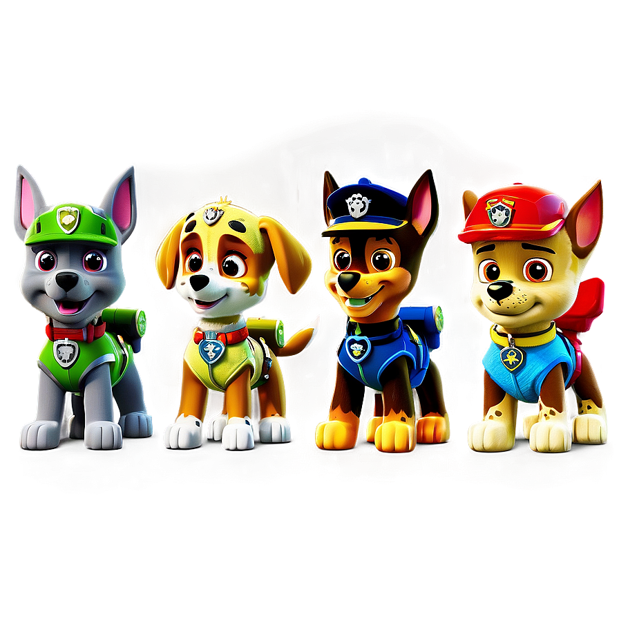 Paw Patrol Team Png 10