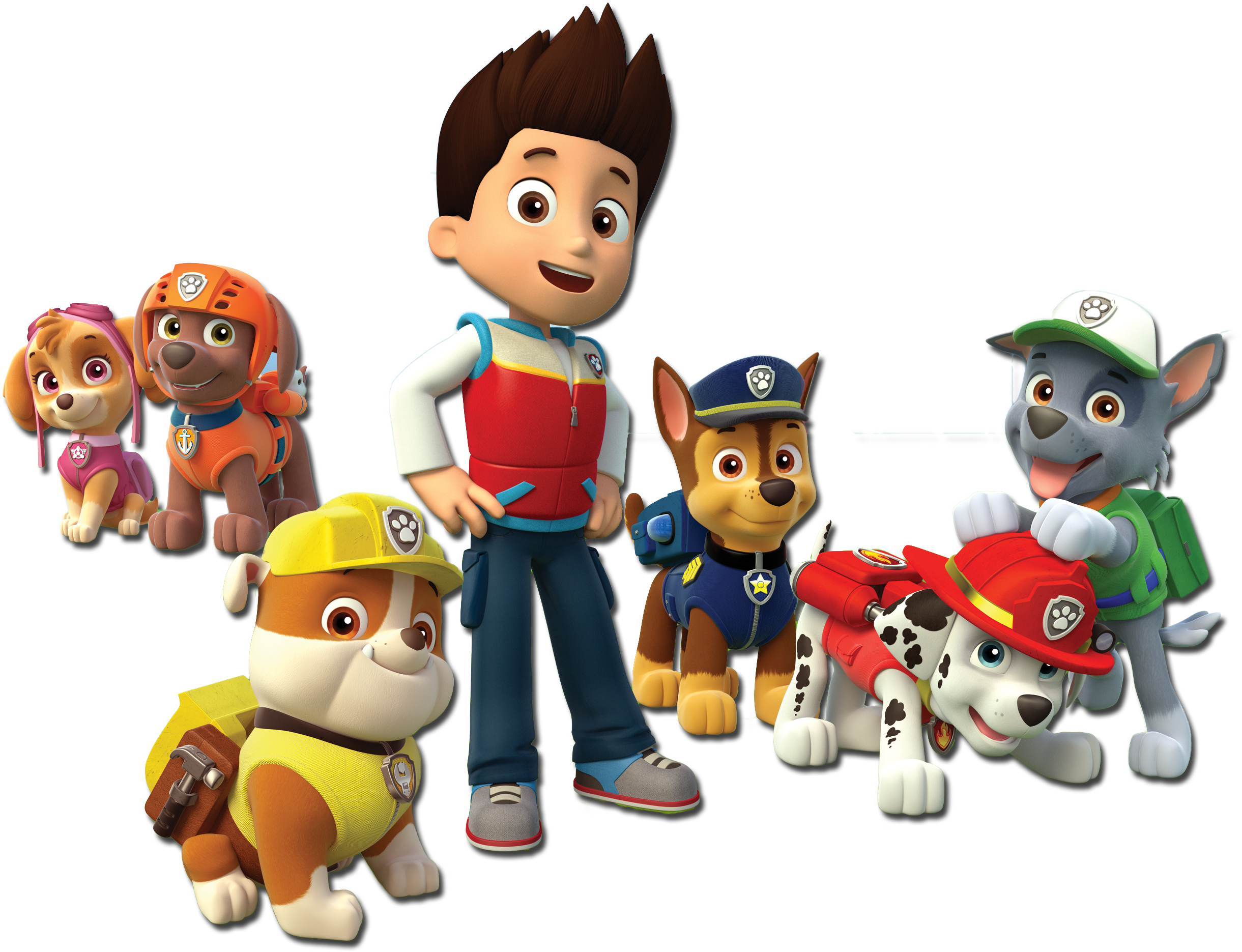 Paw Patrol Teamand Ryder