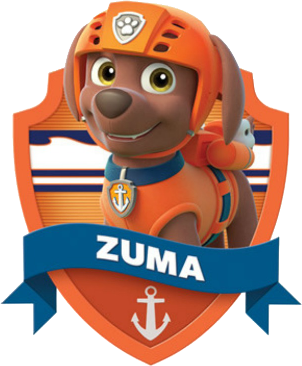 Paw Patrol Zuma Character