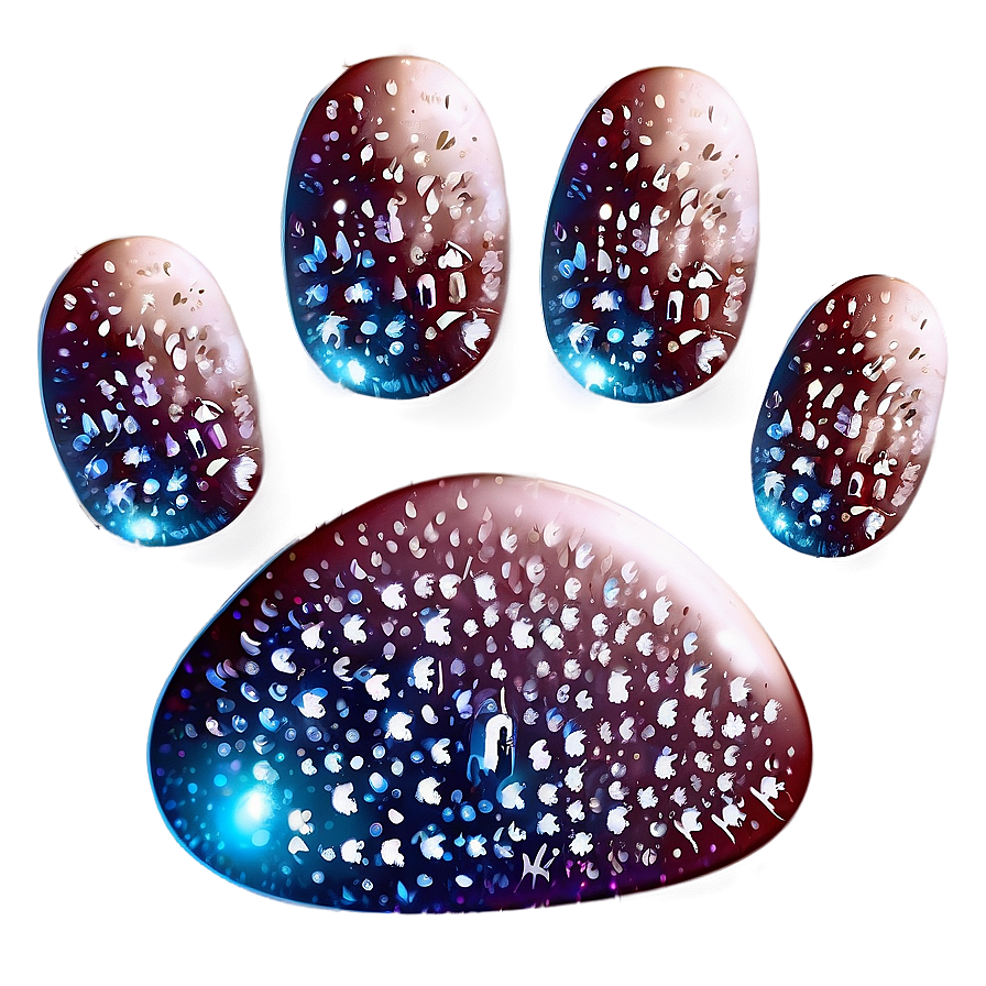 Paw Print with Sparkles PNG 99 PNG with transparent background