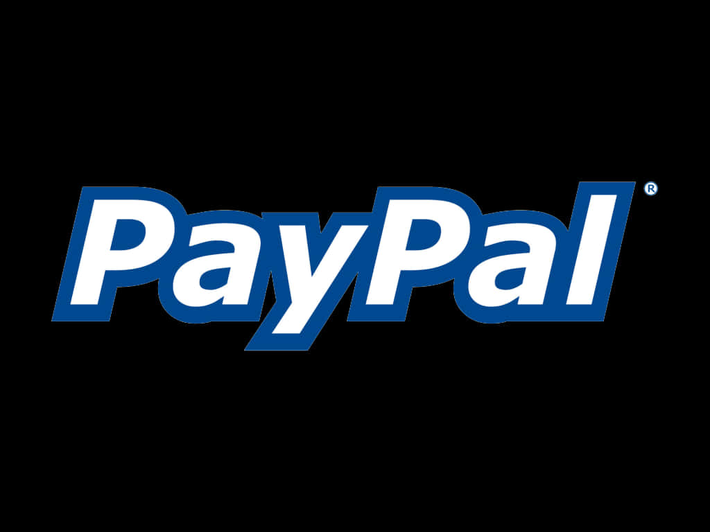 Pay Pal Logo Black Background