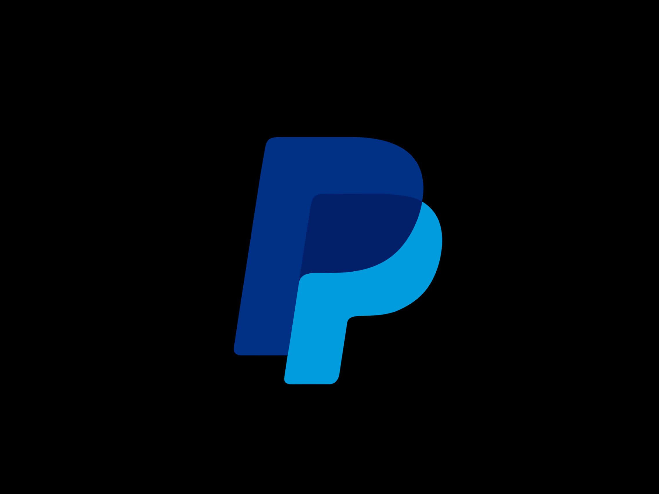 Pay Pal Logo Blue Background