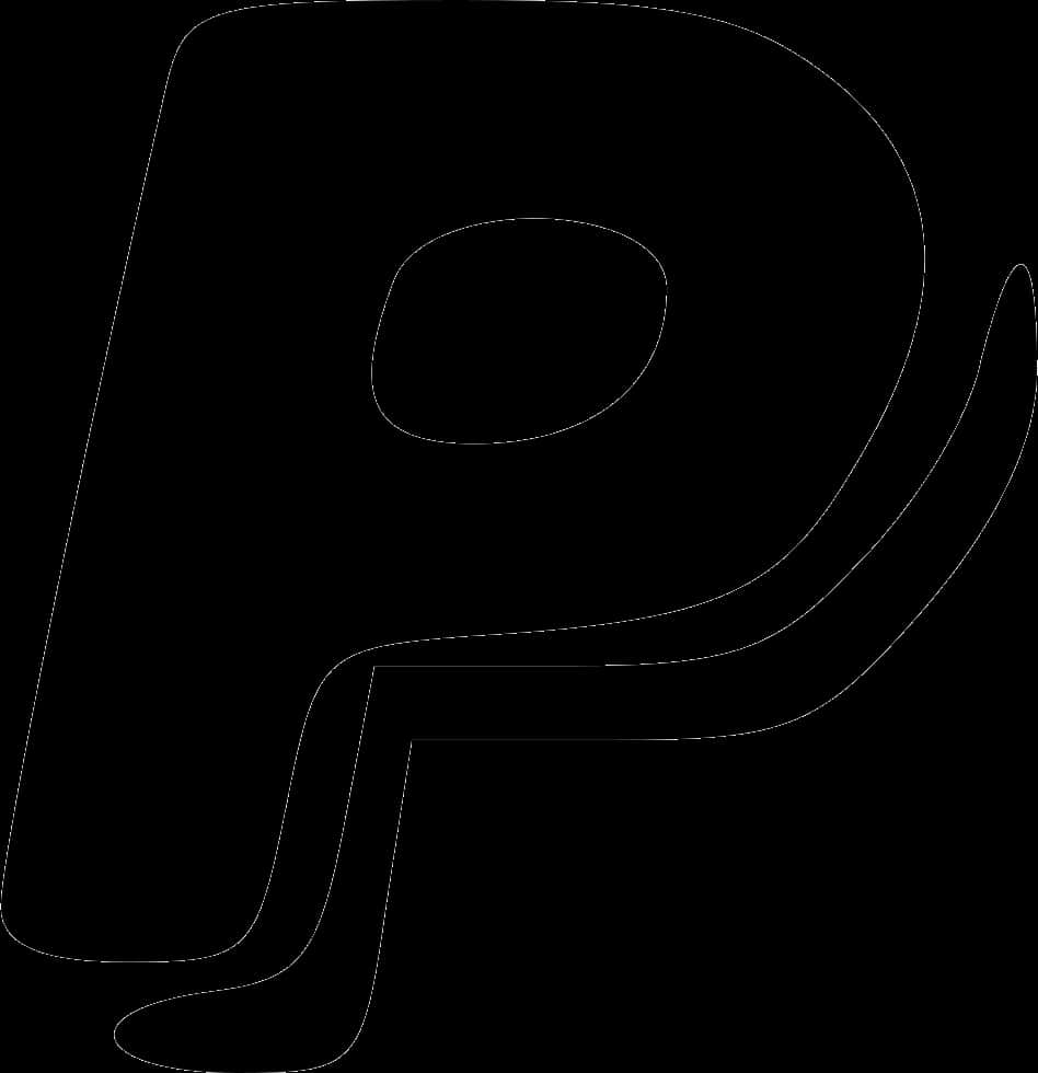 Pay Pal Logo Outline