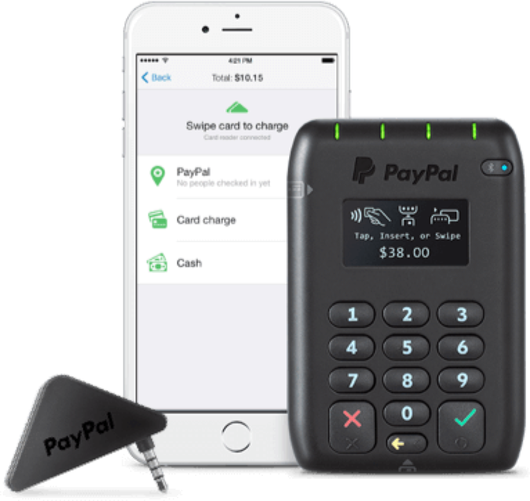 Jual Chip Card Reader Paypal, HD Png Download PNG with transparent background