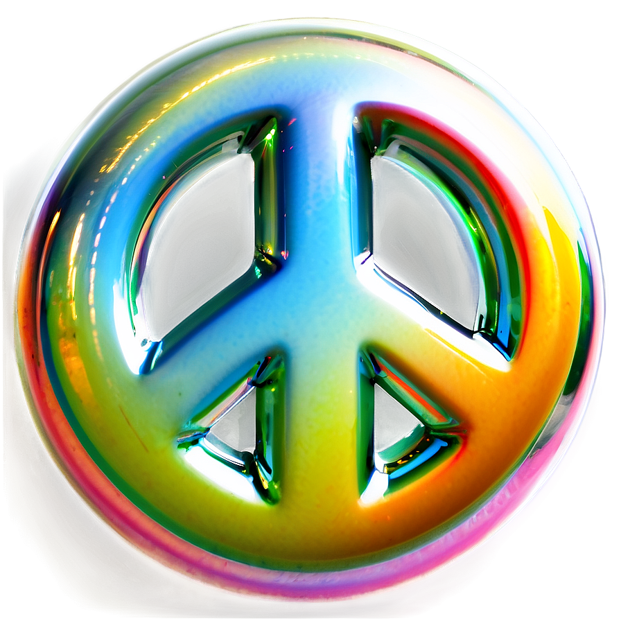 Peace Sign In Bubble Png Eso